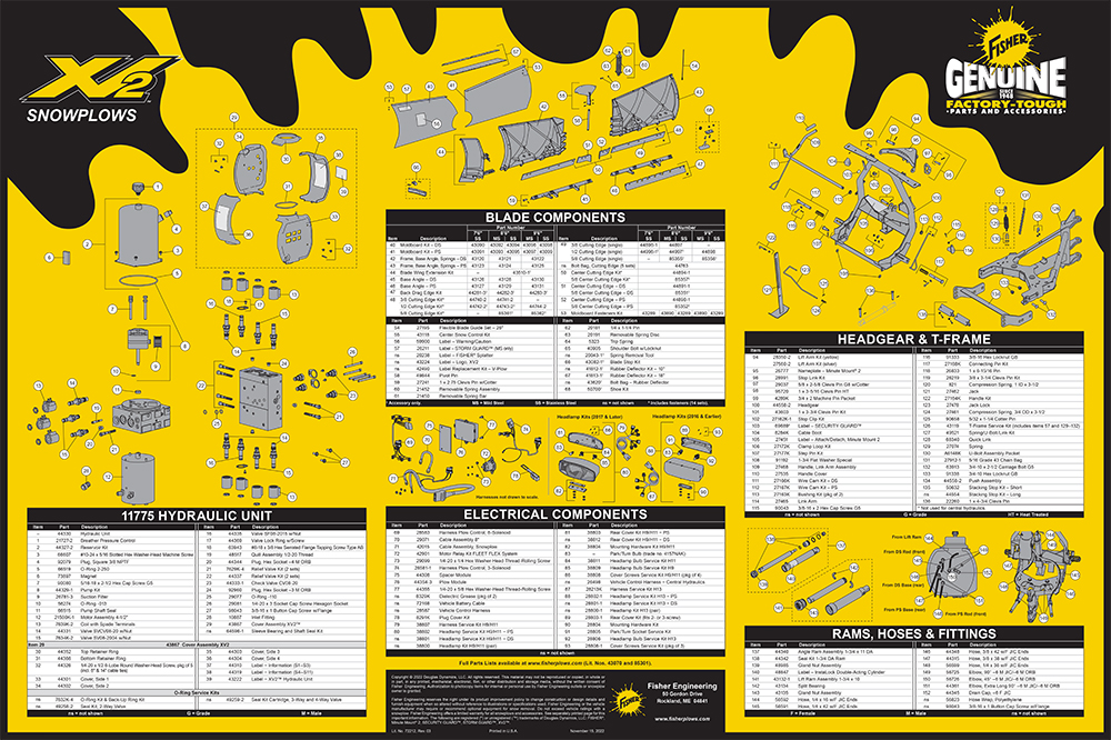 Fisher Snow Plow Parts, Western Snow Plow Parts