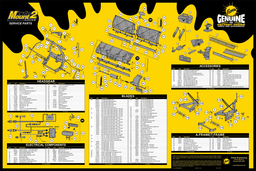 Fisher Snow Plow Parts, Western Snow Plow Parts